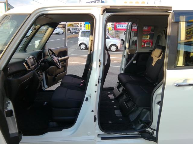 スペーシアカスタムＺ ターボ　走行４６９００ｋｍ　両側スライド左側電動　ナビＴＶ　Ｂｌｕｅｔｏｏｔｈ　ＣＤ／ＤＶＤ再生　車線逸脱警報　衝突軽減ブレーキ　横滑り防止　アイドリングストップ　オートＨＩＤライト　フォグ　１５インチＡＷ（5枚目）