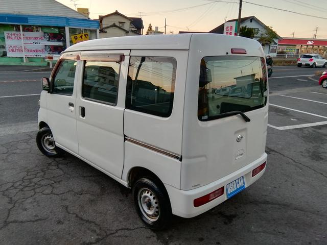 ハイゼットカーゴ スペシャル　走行３３２００ｋｍ　４ＷＤ切替　レンタカーアップ　４ナンバー商用バン　ライトレベライザー　ラジオ　エアコン　パワーステアリング　ダブルエアバック（21枚目）