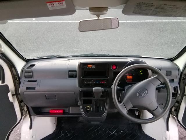 ハイゼットカーゴ スペシャル　走行３３２００ｋｍ　４ＷＤ切替　レンタカーアップ　４ナンバー商用バン　ライトレベライザー　ラジオ　エアコン　パワーステアリング　ダブルエアバック（22枚目）