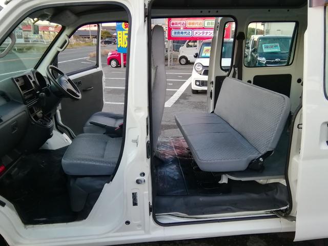 ハイゼットカーゴ スペシャル　走行３３２００ｋｍ　４ＷＤ切替　レンタカーアップ　４ナンバー商用バン　ライトレベライザー　ラジオ　エアコン　パワーステアリング　ダブルエアバック（33枚目）