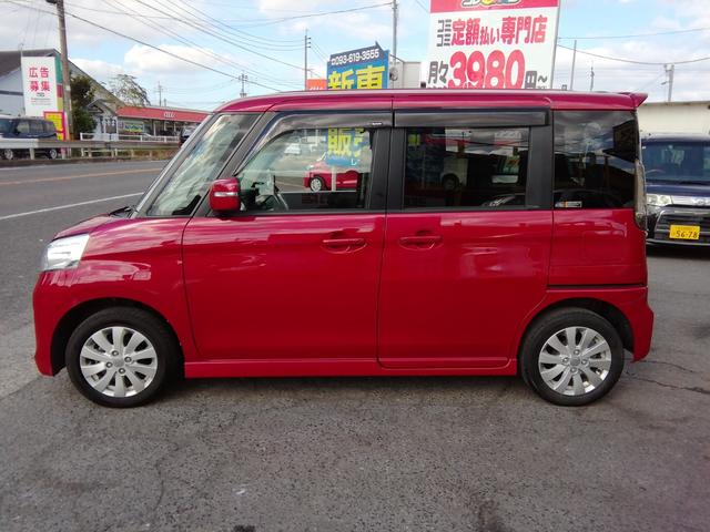 スペーシアカスタム ＸＳ　ワンオーナー　両側スライド左側電動　バックカメラ　ナビＴＶ　ＣＤ／ＤＶＤ再生　オートＨＩＤライト　フォグランプ　ＥＴＣ　電動格納ミラー　プッシュスタート　スマートキー　１４インチアルミホイール　ＡＡＣ（3枚目）