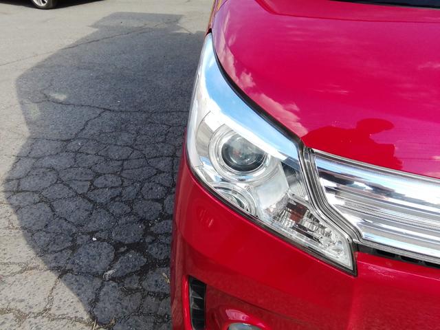 スペーシアカスタム ＸＳ　ワンオーナー　両側スライド左側電動　バックカメラ　ナビＴＶ　ＣＤ／ＤＶＤ再生　オートＨＩＤライト　フォグランプ　ＥＴＣ　電動格納ミラー　プッシュスタート　スマートキー　１４インチアルミホイール　ＡＡＣ（5枚目）