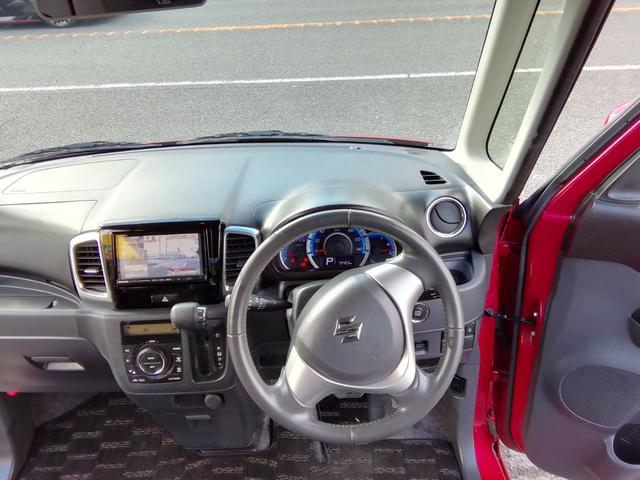 スペーシアカスタム ＸＳ　ワンオーナー　両側スライド左側電動　バックカメラ　ナビＴＶ　ＣＤ／ＤＶＤ再生　オートＨＩＤライト　フォグランプ　ＥＴＣ　電動格納ミラー　プッシュスタート　スマートキー　１４インチアルミホイール　ＡＡＣ（6枚目）