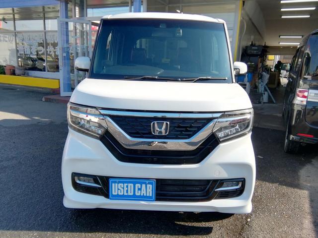 N-BOXカスタム G・Lターボホンダセンシング 両側電動スライドドア バックカメラ ナビTV Bluetooth 車線逸脱警報 衝突軽減ブレーキ 横滑り防止 パーキングアシスト アイドリングストップ パドルシフト ドラレコ ETC プッシュスタート(18枚目)
