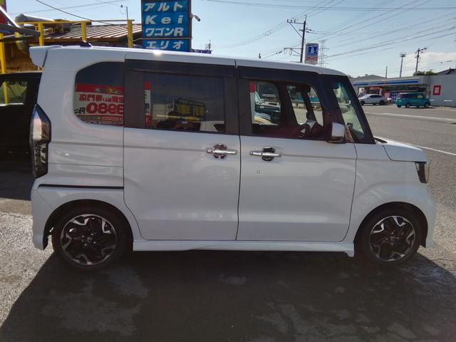 N-BOXカスタム G・Lターボホンダセンシング 両側電動スライドドア バックカメラ ナビTV Bluetooth 車線逸脱警報 衝突軽減ブレーキ 横滑り防止 パーキングアシスト アイドリングストップ パドルシフト ドラレコ ETC プッシュスタート(29枚目)