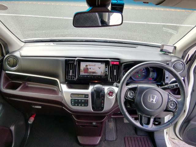 Ｎ－ＷＧＮカスタム Ｇ・Ａパッケージ　走行３６０００ｋｍ　バックカメラ　ＳＤナビ　フルセグＴＶ　Ｂｌｕｅｔｏｏｔｈ　衝突軽減ブレーキ　横滑り防止　アイドリングストップ　オートＨＩＤライト　フォグ　電動格納ミラー　ＥＴＣ　１４インチＡＷ（36枚目）