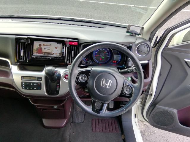 Ｎ－ＷＧＮカスタム Ｇ・Ａパッケージ　走行３６０００ｋｍ　バックカメラ　ＳＤナビ　フルセグＴＶ　Ｂｌｕｅｔｏｏｔｈ　衝突軽減ブレーキ　横滑り防止　アイドリングストップ　オートＨＩＤライト　フォグ　電動格納ミラー　ＥＴＣ　１４インチＡＷ（37枚目）