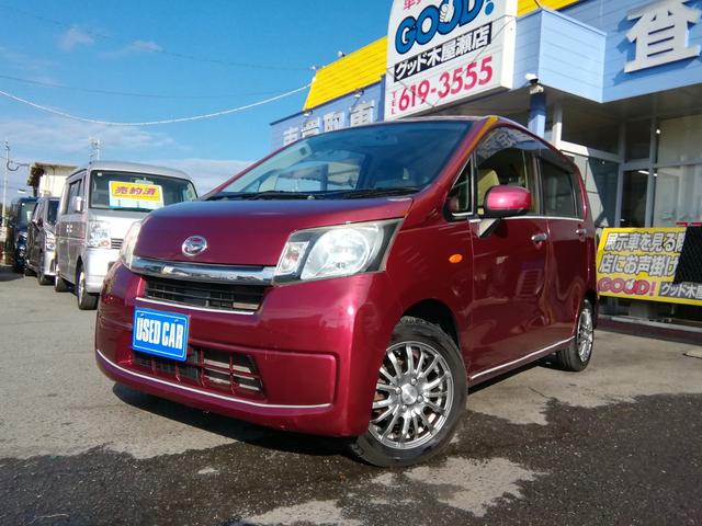 ムーヴ Ｌ　アイドリングストップ　ＥＴＣ　電動格納ミラー　ＣＤ再生　社外１４インチアルミホイール　キーレス　タイミングチェーン　オートエアコン　パワーステアリング　パワーウィンドウ　ＡＢＳ　ダブルエアバック（3枚目）