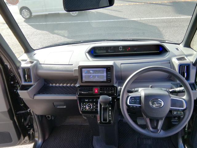 タント カスタムＸスタイルセレクション　両側電動スライドドア　全方位カメラ　ナビＴＶ　Ｂｌｕｅｔｏｏｔｈ　車線逸脱警報　衝突軽減ブレーキ　横滑り防止　パーキングアシスト　両席ヒーター付ハーフレザーシート　１４インチＡＷ　プッシュスタート（32枚目）