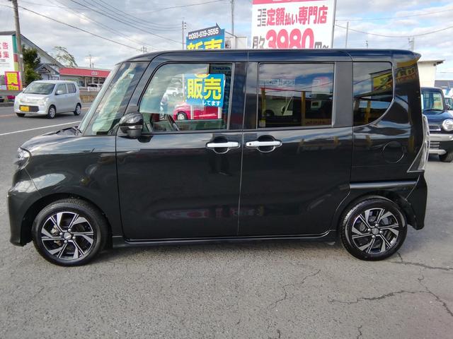 タント カスタムＸスタイルセレクション　両側電動スライドドア　全方位カメラ　ナビＴＶ　Ｂｌｕｅｔｏｏｔｈ　車線逸脱警報　衝突軽減ブレーキ　横滑り防止　パーキングアシスト　両席ヒーター付ハーフレザーシート　１４インチＡＷ　プッシュスタート（47枚目）