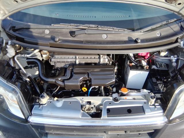 ムーヴ カスタム　Ｘリミテッド　ＳＡ　走行４３０００ｋｍ　衝突軽減ブレーキ　アイドリングストップ　横滑り防止　バックカメラ　メモリーナビ　ワンセグＴＶ　フォグランプ　１４インチアルミホイール　オートエアコン　ＰＳ　ＰＷ　ＡＢＳ　ＷＡＢ（8枚目）