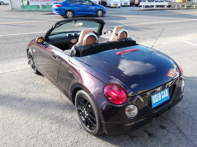 コペン タンレザーエディション 5速MT MOMOステアリング 両席ヒーター付タンレザーシート HIDライト フォグ ETC 社外15インチアルミホイール エアコン パワーステアリング パワーウィンドウ ABS ダブルエアバック(9枚目)