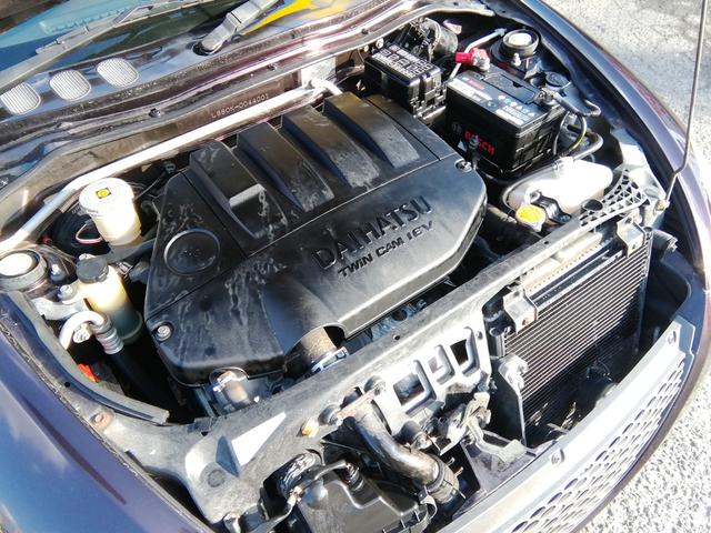 コペン タンレザーエディション 5速MT MOMOステアリング 両席ヒーター付タンレザーシート HIDライト フォグ ETC 社外15インチアルミホイール エアコン パワーステアリング パワーウィンドウ ABS ダブルエアバック(10枚目)