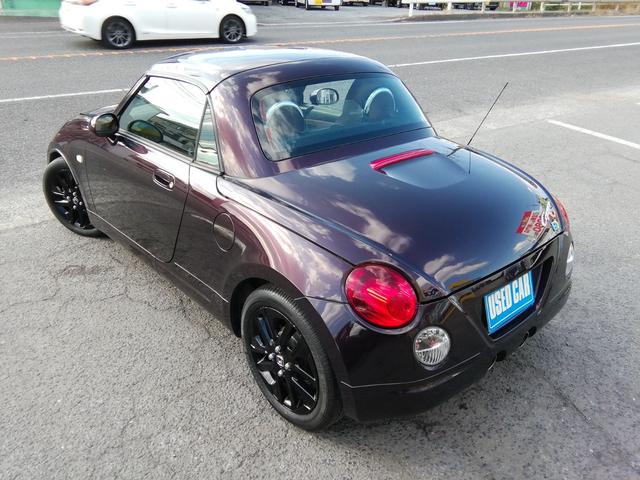 コペン タンレザーエディション 5速MT MOMOステアリング 両席ヒーター付タンレザーシート HIDライト フォグ ETC 社外15インチアルミホイール エアコン パワーステアリング パワーウィンドウ ABS ダブルエアバック(16枚目)