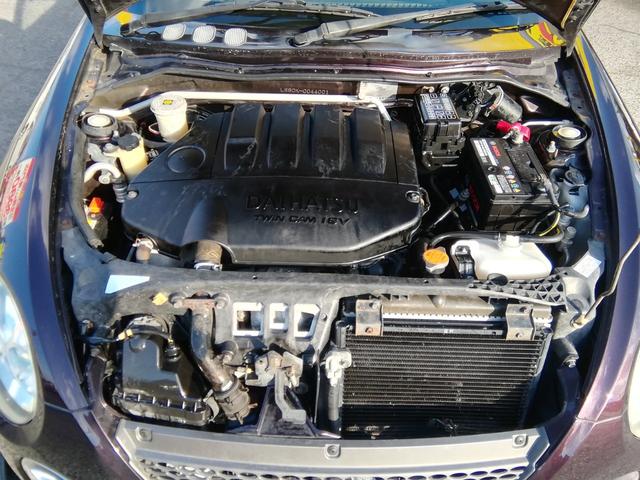 コペン タンレザーエディション 5速MT MOMOステアリング 両席ヒーター付タンレザーシート HIDライト フォグ ETC 社外15インチアルミホイール エアコン パワーステアリング パワーウィンドウ ABS ダブルエアバック(33枚目)