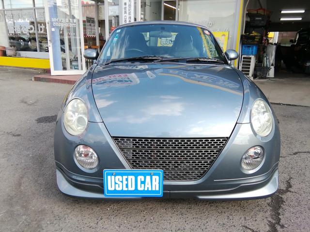 コペン アクティブトップ 5速MT 社外15インチAW キーレス HIDライト フォグランプ フロントエアロ パワーステアリング パワーウィンドウ ABS ダブルエアバック(3枚目)