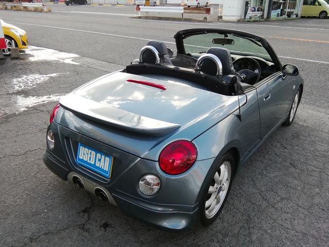 コペン アクティブトップ 5速MT 社外15インチAW キーレス HIDライト フォグランプ フロントエアロ パワーステアリング パワーウィンドウ ABS ダブルエアバック(13枚目)