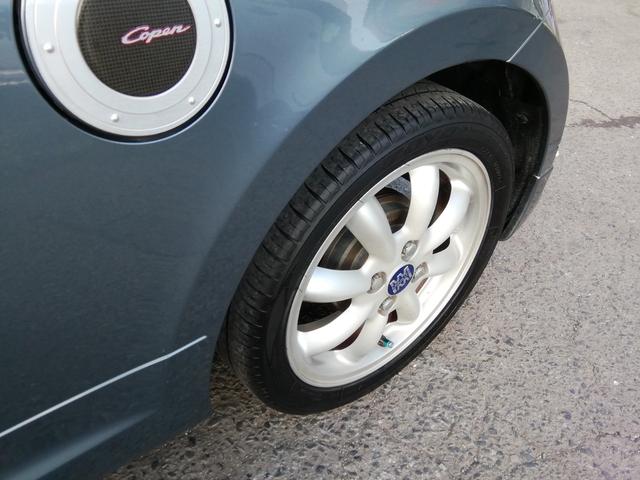 コペン アクティブトップ 5速MT 社外15インチAW キーレス HIDライト フォグランプ フロントエアロ パワーステアリング パワーウィンドウ ABS ダブルエアバック(21枚目)