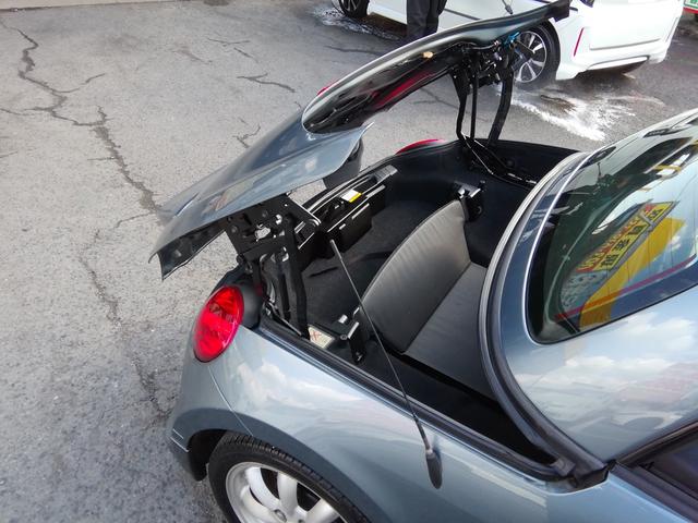 コペン アクティブトップ 5速MT 社外15インチAW キーレス HIDライト フォグランプ フロントエアロ パワーステアリング パワーウィンドウ ABS ダブルエアバック(30枚目)