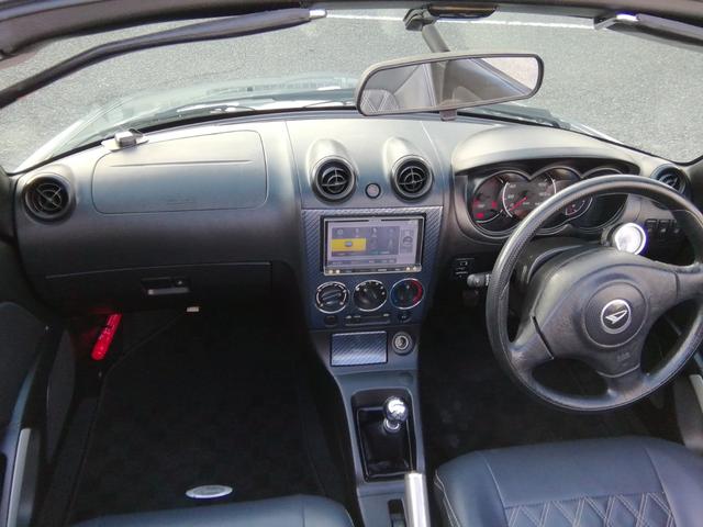 コペン アクティブトップ 5速MT 社外15インチAW キーレス HIDライト フォグランプ フロントエアロ パワーステアリング パワーウィンドウ ABS ダブルエアバック(38枚目)