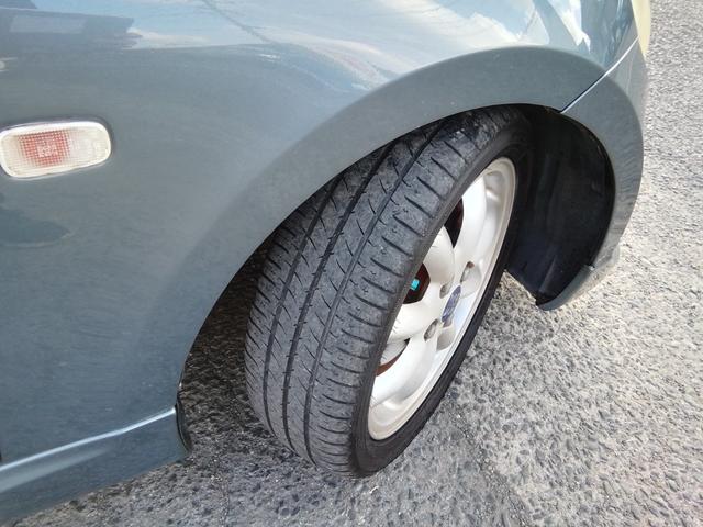 コペン アクティブトップ 5速MT 社外15インチAW キーレス HIDライト フォグランプ フロントエアロ パワーステアリング パワーウィンドウ ABS ダブルエアバック(40枚目)