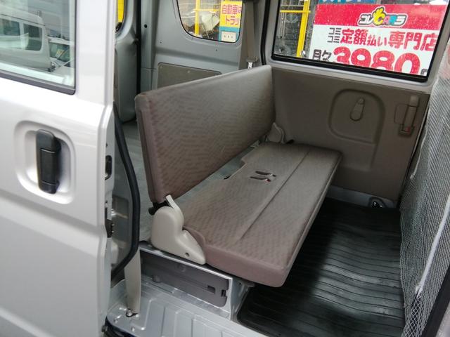 ミニキャブバン Ｍ　走行１９５５０ｋｍ！　４ナンバー商用バン　バックカメラ　ＳＤナビ　ワンセグＴＶ　ＣＤ再生　ライトレベライザー　エアコン　パワーステアリング　ダブルエアバック（16枚目）