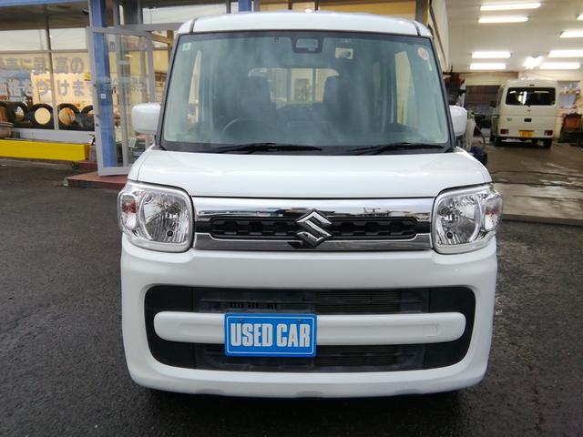 スペーシア ハイブリッドX 両側電動スライドドア 運転席シートヒーター ナビTV CD再生 車線逸脱警報 パーキングアシスト 衝突軽減ブレーキ 横滑り防止 オートライト ETC プッシュスタート スマートキー オートエアコン(5枚目)