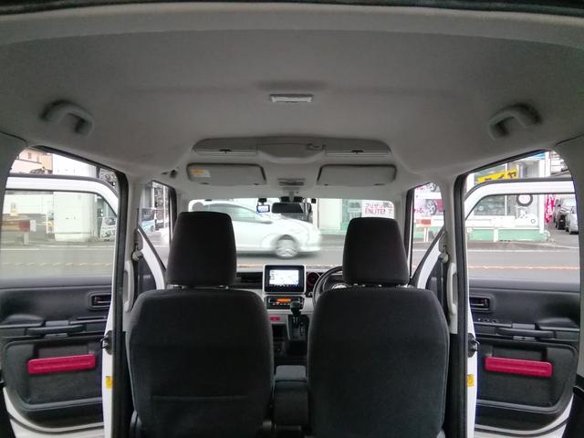 スペーシア ハイブリッドX 両側電動スライドドア 運転席シートヒーター ナビTV CD再生 車線逸脱警報 パーキングアシスト 衝突軽減ブレーキ 横滑り防止 オートライト ETC プッシュスタート スマートキー オートエアコン(6枚目)