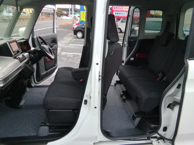スペーシア ハイブリッドX 両側電動スライドドア 運転席シートヒーター ナビTV CD再生 車線逸脱警報 パーキングアシスト 衝突軽減ブレーキ 横滑り防止 オートライト ETC プッシュスタート スマートキー オートエアコン(15枚目)
