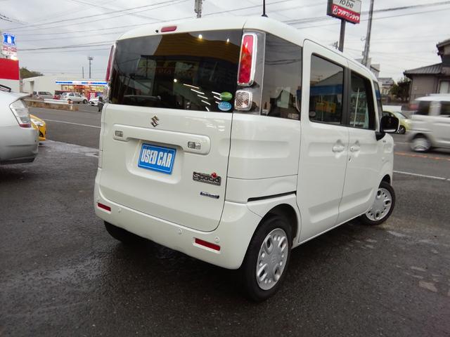 スペーシア ハイブリッドX 両側電動スライドドア 運転席シートヒーター ナビTV CD再生 車線逸脱警報 パーキングアシスト 衝突軽減ブレーキ 横滑り防止 オートライト ETC プッシュスタート スマートキー オートエアコン(41枚目)