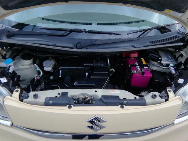 スペーシア G 走行24100km 運転席シートヒーター アイドリングストップ ライトレベライザー ラジオ スライドドア プッシュスタート スマートキー オートエアコン パワーステアリング パワーウィンドウ ABS(2枚目)