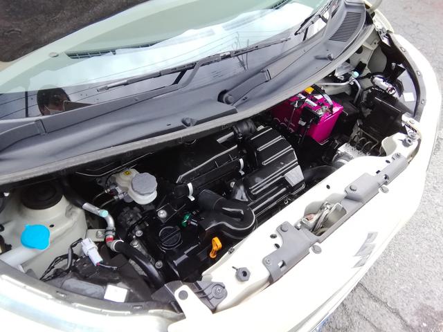 スペーシア G 走行24100km 運転席シートヒーター アイドリングストップ ライトレベライザー ラジオ スライドドア プッシュスタート スマートキー オートエアコン パワーステアリング パワーウィンドウ ABS(4枚目)