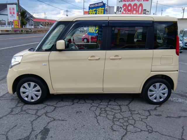 スペーシア G 走行24100km 運転席シートヒーター アイドリングストップ ライトレベライザー ラジオ スライドドア プッシュスタート スマートキー オートエアコン パワーステアリング パワーウィンドウ ABS(7枚目)