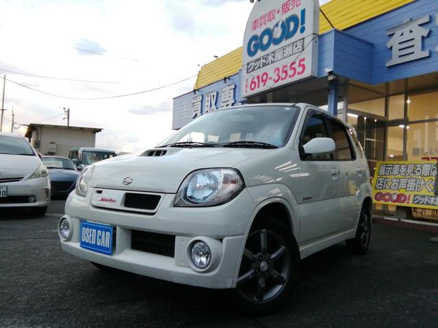 Keiワークス ベースグレード 5速MT RECAROシート 社外15インチアルミホイール フォグランプ CD再生 ラジオ 電動格納ミラー キーレス エアコン パワーステアリング パワーウィンドウ ABS ダブルエアバック(4枚目)