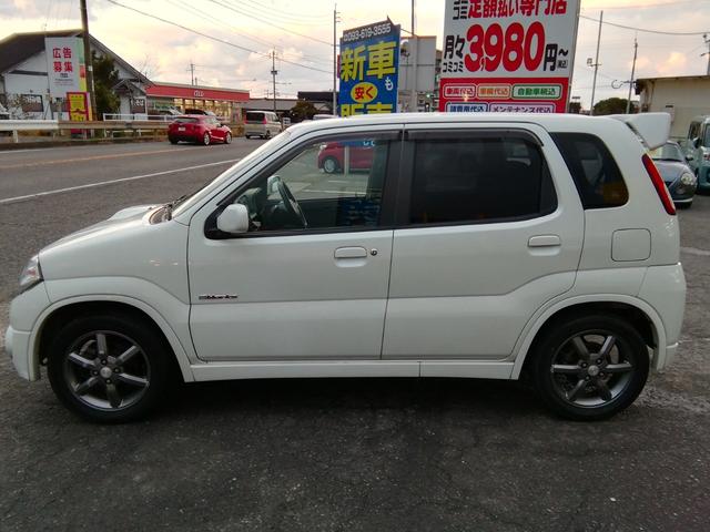 Keiワークス ベースグレード 5速MT RECAROシート 社外15インチアルミホイール フォグランプ CD再生 ラジオ 電動格納ミラー キーレス エアコン パワーステアリング パワーウィンドウ ABS ダブルエアバック(35枚目)