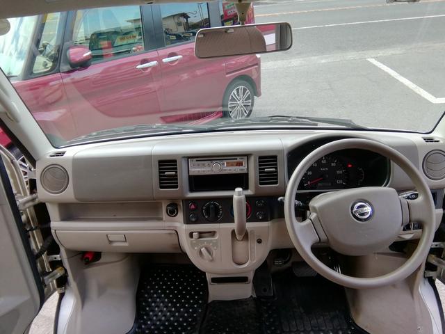NV100クリッパーバン GX 走行45230km ワンオーナー 4ナンバー商用バン 荷室加工棚 フォグランプ ライトレベライザー 社外12インチアルミホイール キーレス エアコン パワーステアリング パワーウィンドウ ABS(11枚目)