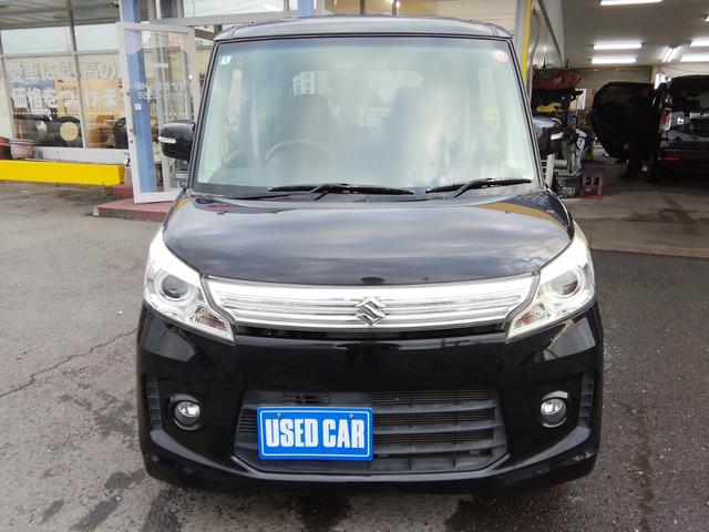 スペーシアカスタム ＴＳ　両側電動スライドドア　ナビ　ＣＤ／ＤＶＤ再生　オートＨＩＤライト　フォグランプ　アイドリングストップ　電動格納ミラー　１５インチアルミホイール　プッシュスタート　スマートキー　オートエアコン　ＰＳ（12枚目）