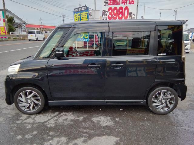 スペーシアカスタム ＴＳ　両側電動スライドドア　ナビ　ＣＤ／ＤＶＤ再生　オートＨＩＤライト　フォグランプ　アイドリングストップ　電動格納ミラー　１５インチアルミホイール　プッシュスタート　スマートキー　オートエアコン　ＰＳ（36枚目）