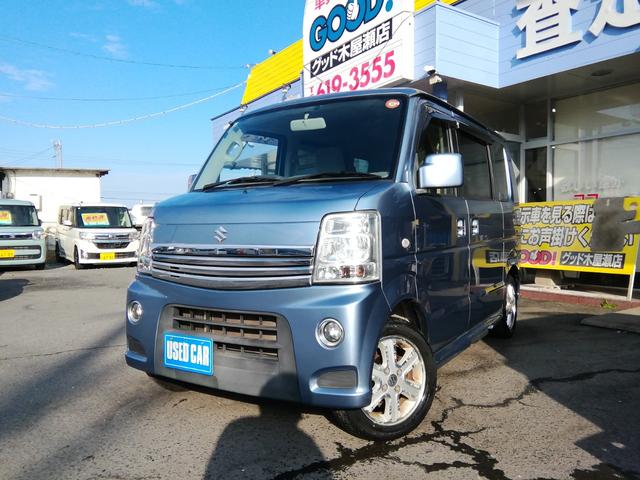 エブリイワゴン ＰＺターボスペシャル　走行６１１５０ｋｍ　両側電動スライドドア　ＳＤナビ　フルセグＴＶ　Ｂｌｕｅｔｏｏｔｈ　ＨＩＤライト　フォグランプ　電動格納ミラー　キーレス　オートエアコン　ＰＳ　ＰＷ　ＡＢＳ　ＷＡＢ（10枚目）