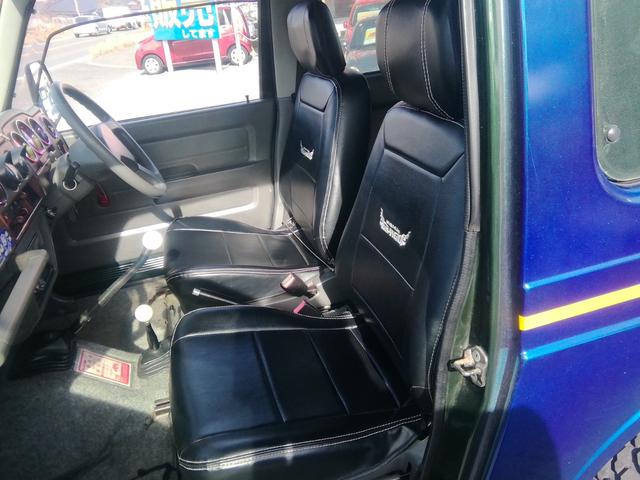 ジムニー フィッシングマスター 5速MT 4WD切替 Bluetooth接続 ラジオ シートカバー 16インチアルミホイール パワーステアリング(20枚目)