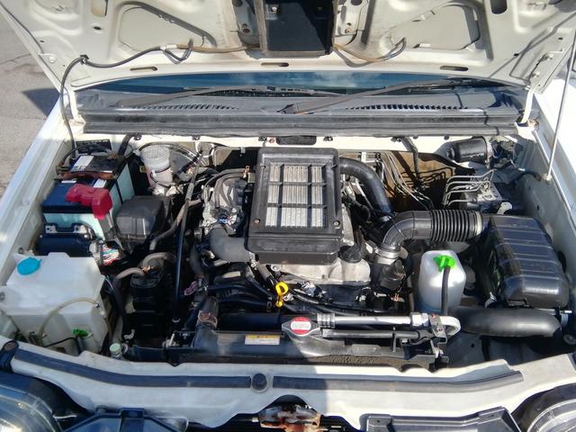 ＡＺオフロード ＸＣ　５速ＭＴ　４ＷＤ切替　ルーフレール　背面タイヤ　フォグランプ　ＣＤ再生　ライトレベライザー　電動格納ミラー　１６インチアルミホイール　エアコン　パワーステアリング　パワーウィンドウ　ＡＢＳ（6枚目）