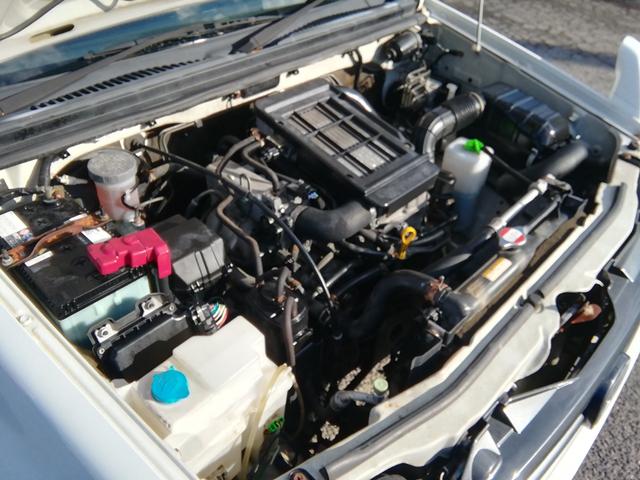 ＡＺオフロード ＸＣ　５速ＭＴ　４ＷＤ切替　ルーフレール　背面タイヤ　フォグランプ　ＣＤ再生　ライトレベライザー　電動格納ミラー　１６インチアルミホイール　エアコン　パワーステアリング　パワーウィンドウ　ＡＢＳ（36枚目）