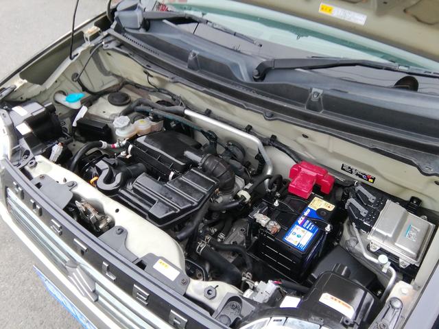 ハスラー Ｇ　ワンオーナー　ＳＤナビ　フルセグＴＶ　Ｂｌｕｅｔｏｏｔｈ　ＣＤ／ＤＶＤ　アイドリングストップ　衝突軽減ブレーキ　横滑り防止　電動格納ミラー　オートＨＩＤライト　両席シートヒーター　プッシュスタート（5枚目）