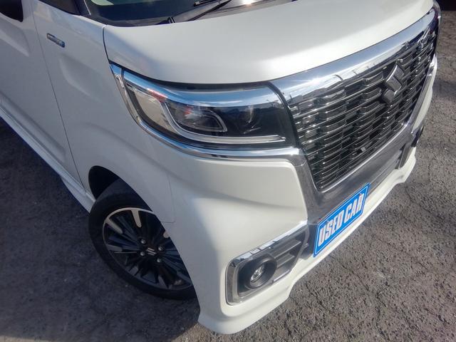 スペーシアカスタム ハイブリッドＸＳ　両側電動スライドドア　車線逸脱警報　パーキングアシスト　衝突軽減ブレーキ　横滑り防止　アイドリングストップ　ＳＤナビ　フルセグＴＶ　電動格納ミラー　クルーズコントロール　１５インチＡＷ　Ｐスタート（25枚目）