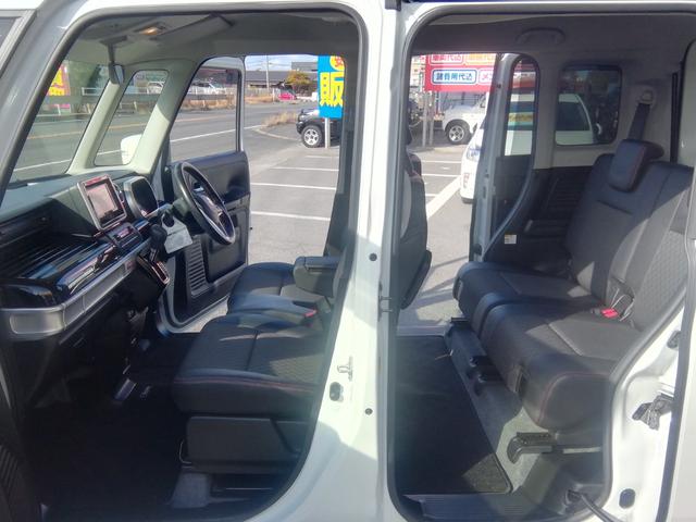 スペーシアカスタム ハイブリッドＸＳ　両側電動スライドドア　車線逸脱警報　パーキングアシスト　衝突軽減ブレーキ　横滑り防止　アイドリングストップ　ＳＤナビ　フルセグＴＶ　電動格納ミラー　クルーズコントロール　１５インチＡＷ　Ｐスタート（41枚目）