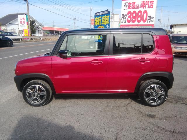 ハスラー Ｘ　走行５０２３７ＫＭ　ＳＤナビ　フルセグＴＶ　ＣＤ再生　衝突軽減ブレーキ　横滑り防止　アイドリングストップ　ＥＴＣ　オートＨＩＤライト　フォグランプ　電動格納ミラー　１５インチＡＷ　プッシュスタート（14枚目）