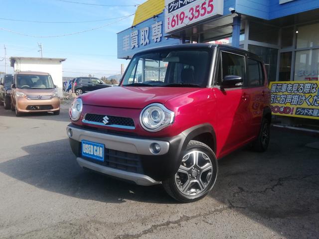 ハスラー Ｘ　走行５０２３７ＫＭ　ＳＤナビ　フルセグＴＶ　ＣＤ再生　衝突軽減ブレーキ　横滑り防止　アイドリングストップ　ＥＴＣ　オートＨＩＤライト　フォグランプ　電動格納ミラー　１５インチＡＷ　プッシュスタート（21枚目）