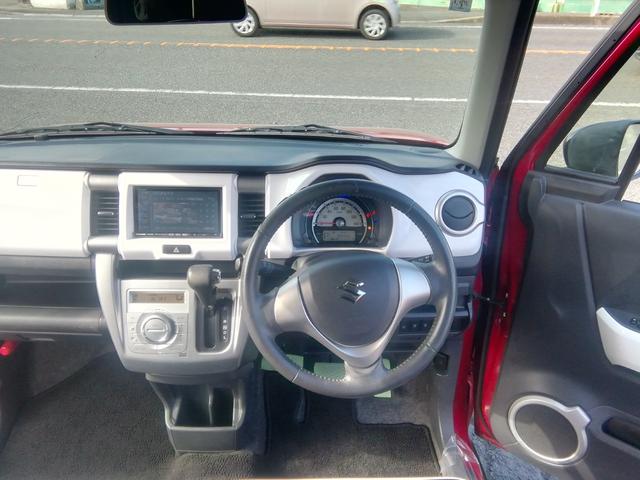 ハスラー Ｘ　走行５０２３７ＫＭ　ＳＤナビ　フルセグＴＶ　ＣＤ再生　衝突軽減ブレーキ　横滑り防止　アイドリングストップ　ＥＴＣ　オートＨＩＤライト　フォグランプ　電動格納ミラー　１５インチＡＷ　プッシュスタート（33枚目）