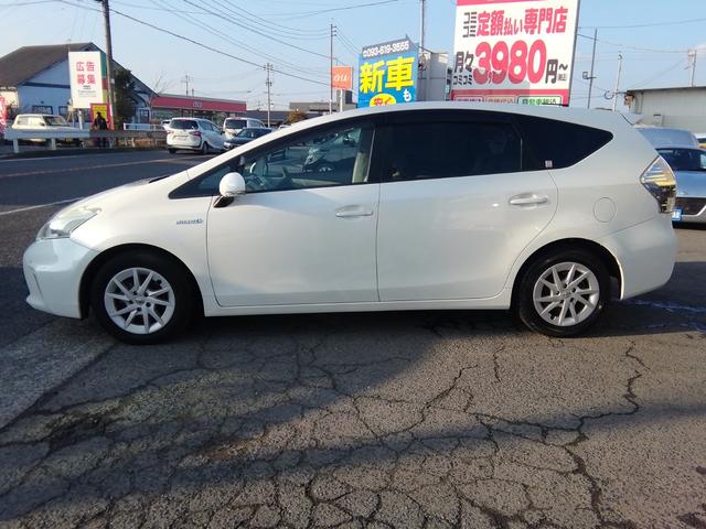 プリウスアルファ Ｓ　走行７１５３０ＫＭ　ＳＤナビ　バックカメラ　ワンセグＴＶ　電格ミラー　アイドリングストップ　横滑り防止　ライトレベライザー　ステアリングスイッチ　ＥＴＣ　１６インチＡＷ　プッシュスタート　スマートキー（16枚目）