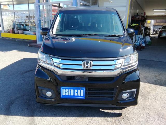 N-WGNカスタム G・LパッケージSSクールパッケージ バックカメラ SDナビ フルセグTV CD/DVD再生 ハーフレザーシート クルーズコントロール オートHIDライト フォグランプ 電動格納ミラ ETC 14インチAW プッシュスタート スマートキー(19枚目)